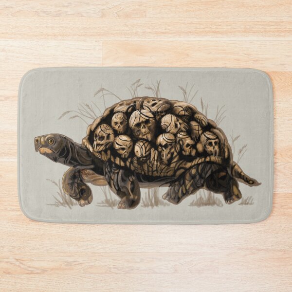 Item preview, Skull Turtle, handpainted painting  designed and sold by AK-Hevonen.