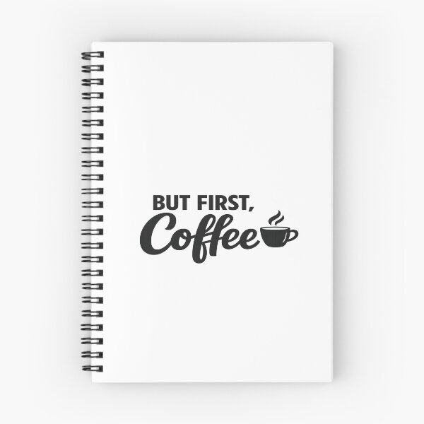 Item preview, Coffee First – Funny Coffee Lover Quote Typography Design designed and sold by ArtWaveStudio8.