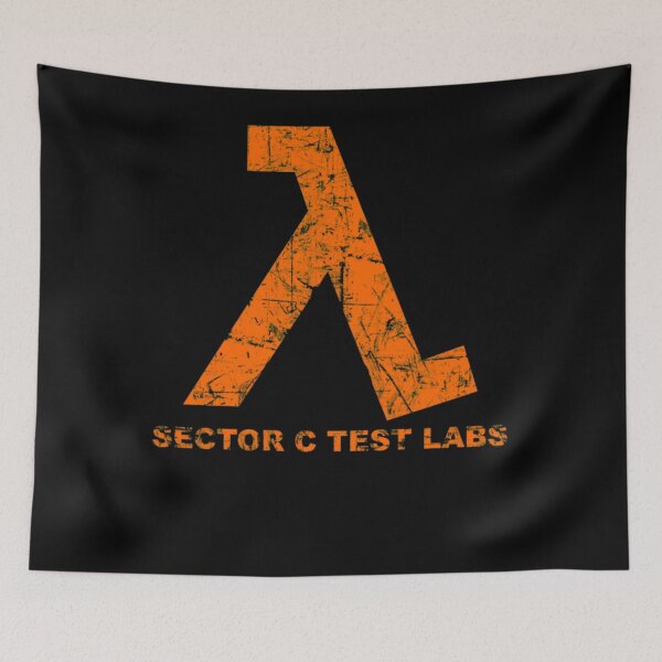 Item preview, Lambda Orange Grunge Sector Test Labs designed and sold by Pranali Pansare.