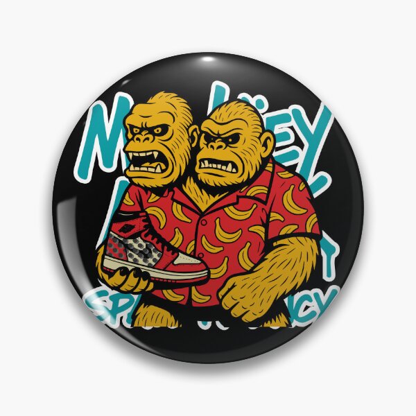 Item preview, MONKEY SYNERGY – TWIN GORILLA designed and sold by DixTartare.