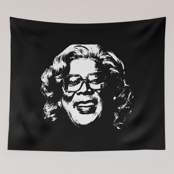 Item preview, Madea White Stencil  designed and sold by Pranali Pansare.