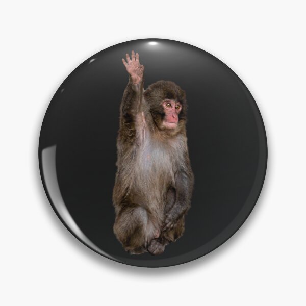 Item preview, "Punch" The Abandoned Monkey Waving designed and sold by AldenTees.