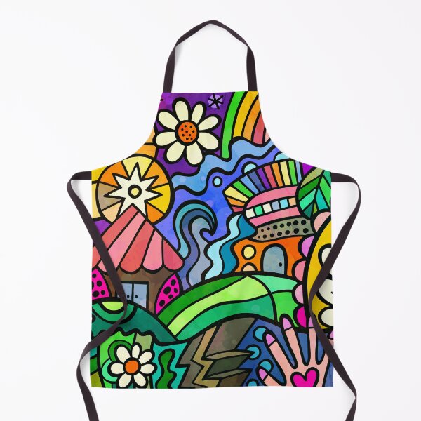 Item preview, Doodle Wonderland Cute Cartoon Landscape  designed and sold by Prawny.