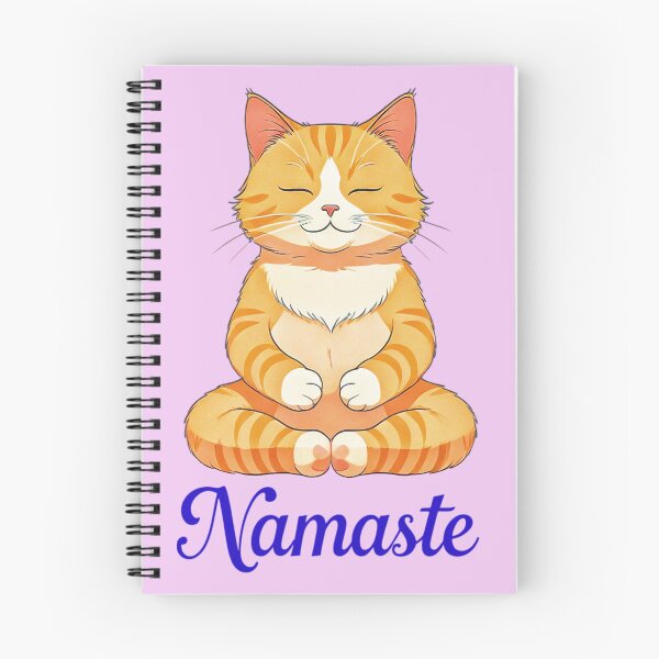 Item preview, Cool Cat Namaste Design 5 designed and sold by DigitalandPhoto.