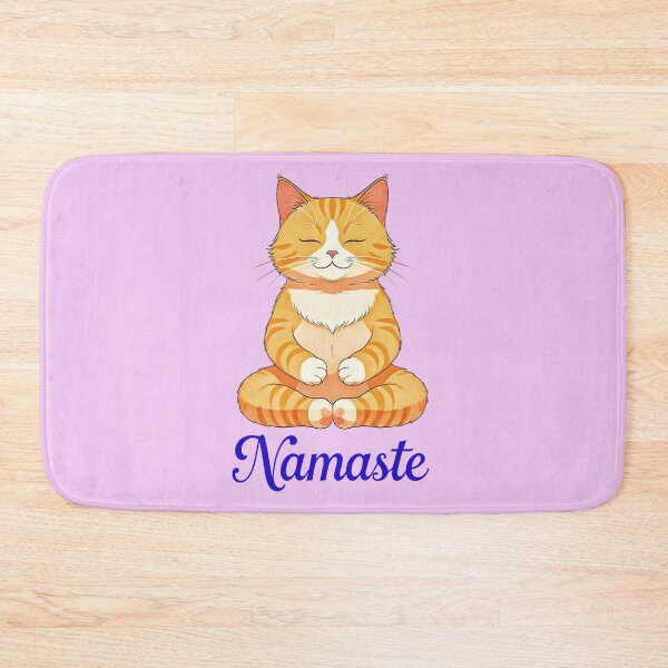 Item preview, Cool Cat Namaste Design 5 designed and sold by DigitalandPhoto.