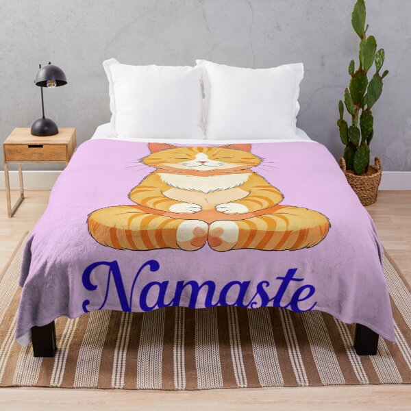 Item preview, Cool Cat Namaste Design 5 designed and sold by DigitalandPhoto.