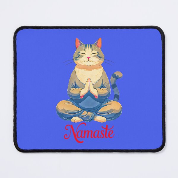 Item preview, Cool Cat Namaste Design 4 designed and sold by DigitalandPhoto.