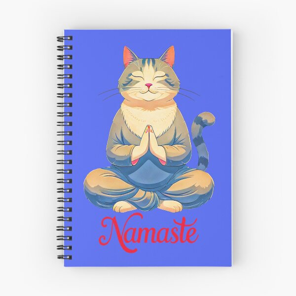 Item preview, Cool Cat Namaste Design 4 designed and sold by DigitalandPhoto.