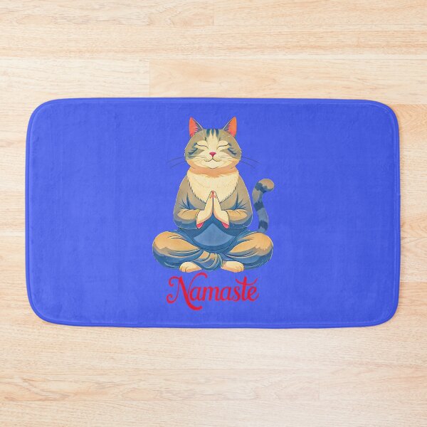 Item preview, Cool Cat Namaste Design 4 designed and sold by DigitalandPhoto.