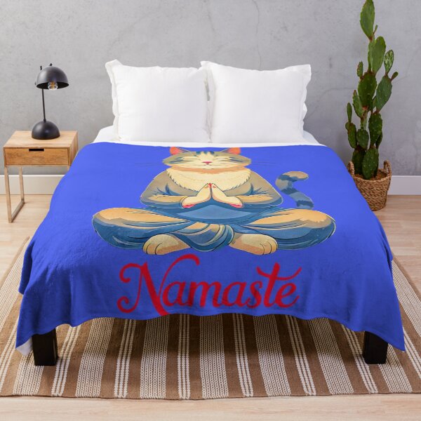 Item preview, Cool Cat Namaste Design 4 designed and sold by DigitalandPhoto.