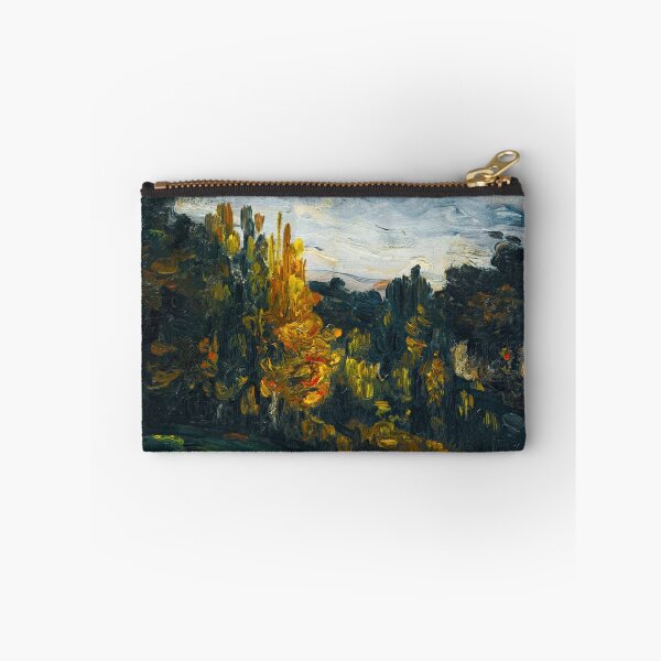Item preview, Paysage by Paul Cézanne: Autumn Woodland Landscape Fine Art Poster designed and sold by artofuniverse.