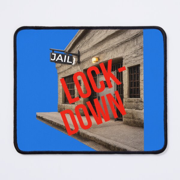 Item preview, Lock Down – Jamaican Rastafarian Jail Expression designed and sold by Inspirational Jamaican.