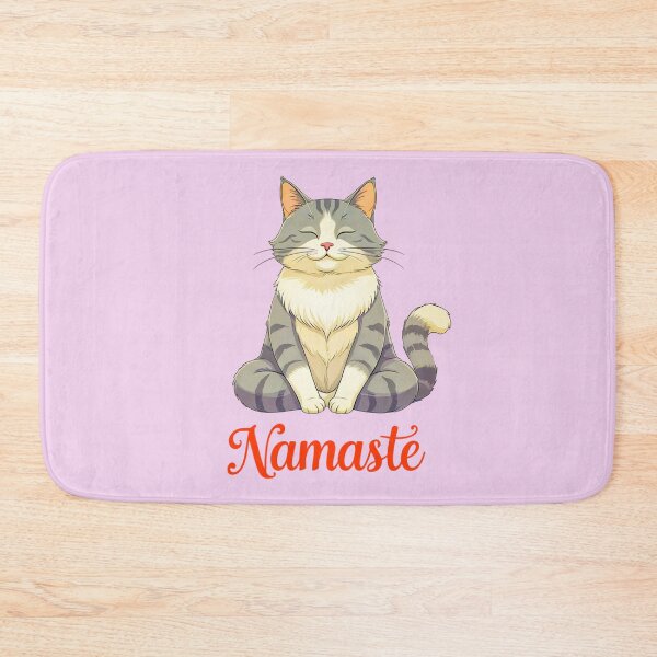 Item preview, Cool Cat Namaste Design 3 designed and sold by DigitalandPhoto.
