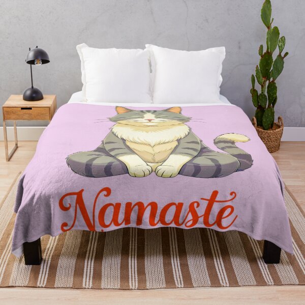 Item preview, Cool Cat Namaste Design 3 designed and sold by DigitalandPhoto.