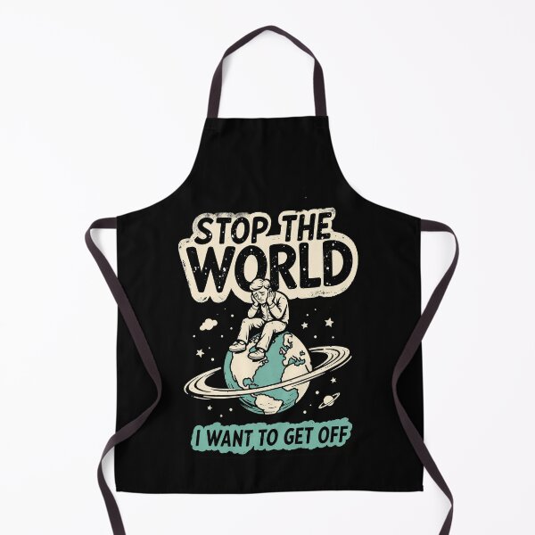Item preview, Stop the World, I Want Off designed and sold by AlvelinaCP.