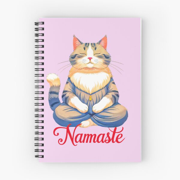 Item preview, Cool Cat Namaste Design 2 designed and sold by DigitalandPhoto.