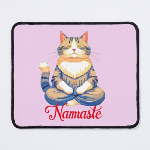 Item preview, Cool Cat Namaste Design 2 designed and sold by DigitalandPhoto.