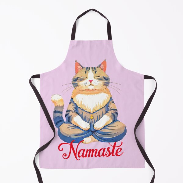 Item preview, Cool Cat Namaste Design 2 designed and sold by DigitalandPhoto.