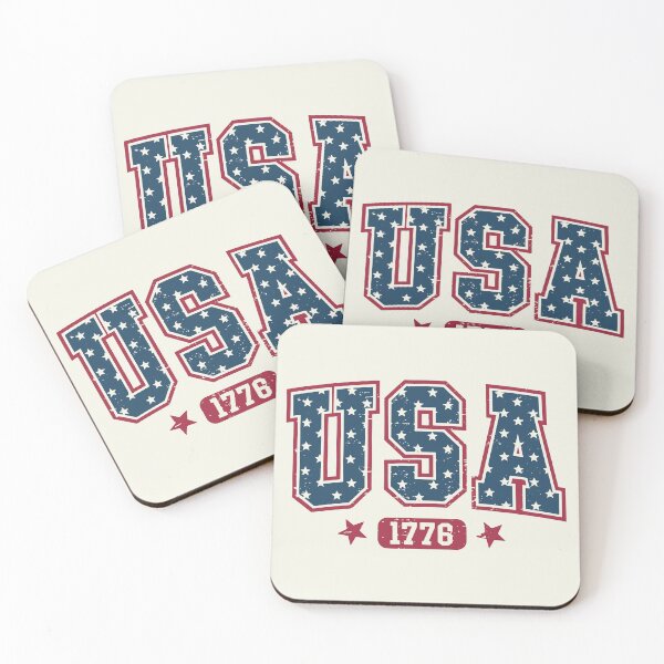 Item preview, USA 1776, 4th Of July, Grunge Patriotic, America Coquette, Patriotic designed and sold by NicowrmSArt.