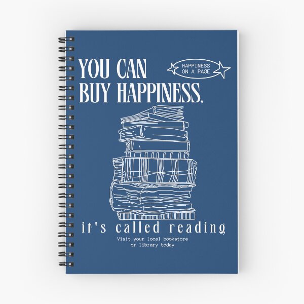 Item preview, You can buy happiness, its called reading. Book Lovers, Book Worm designed and sold by BriAngelaBubbleDesigns.