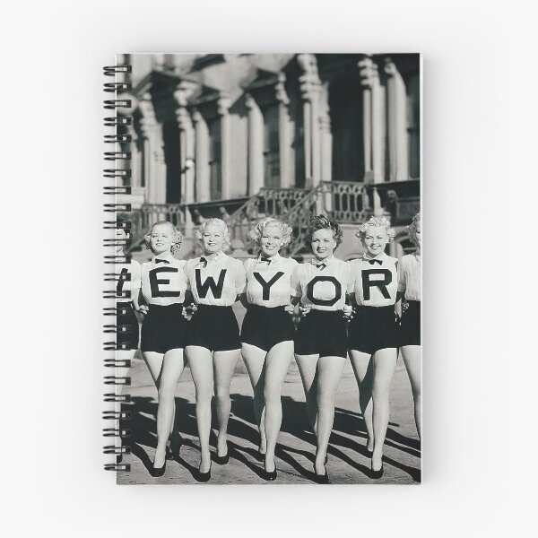 Item preview, 1930 New York City Dancers vintage funny girl power black and white photograph poster print designed and sold by Astrid Arkhangelsky.