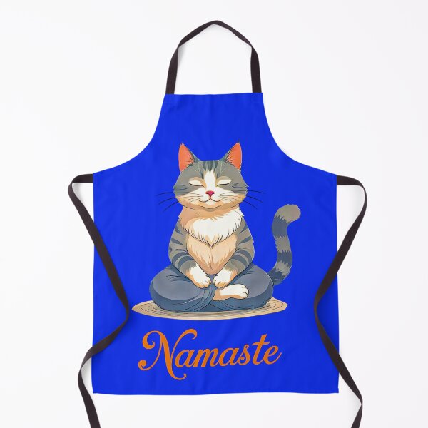 Item preview, Cool Cat Namaste Design 1 designed and sold by DigitalandPhoto.