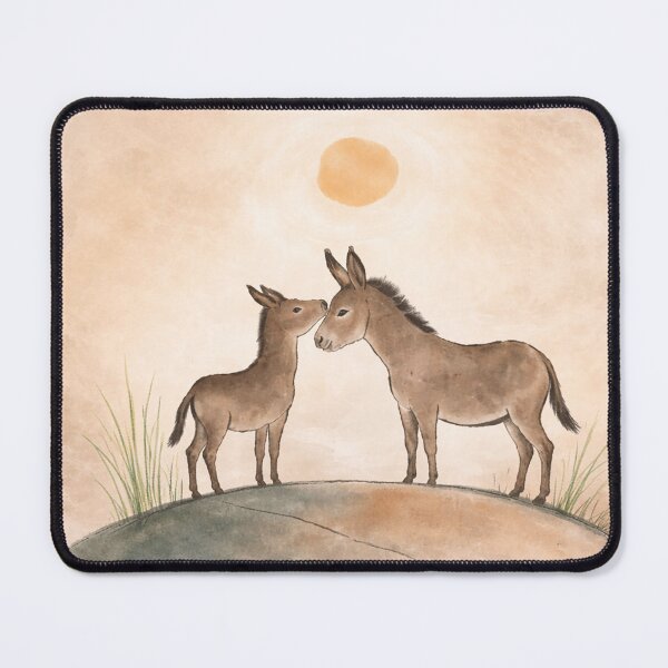 Item preview, Mother & Baby Donkey designed and sold by OneStopDonkeyShop.