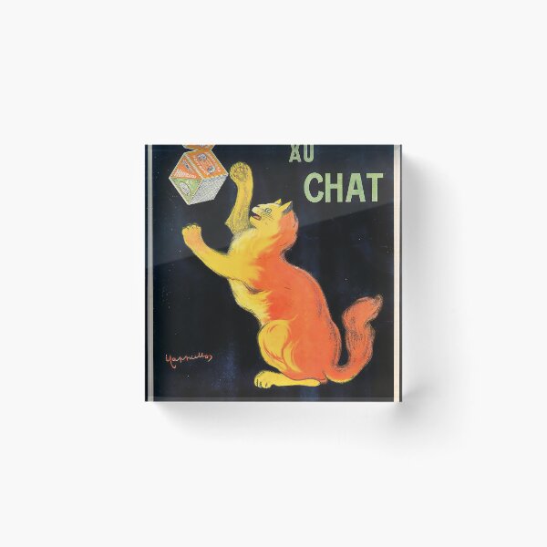 Item preview, Leonetto Cappiello: Amidon au Chat (1899) - Vintage Orange Cat Poster designed and sold by stevepmp.