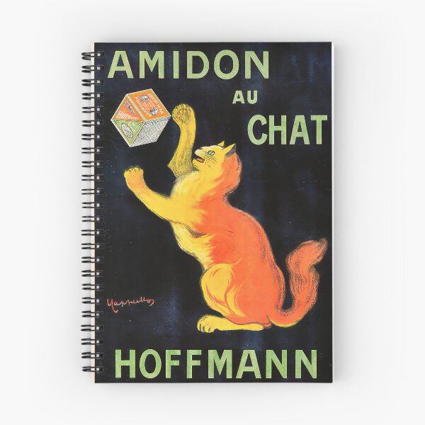 Item preview, Leonetto Cappiello: Amidon au Chat (1899) - Vintage Orange Cat Poster designed and sold by stevepmp.