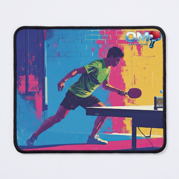 Item preview, Neon Graffiti Table Tennis T-Shirt - Oh My Ping Urban Sports Art designed and sold by OhMyPingCo.