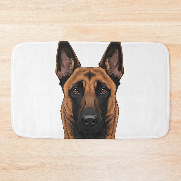 Item preview, Belgian Malinois Shepherd – Realistic and Modern Canine Illustration designed and sold by saphira-art.