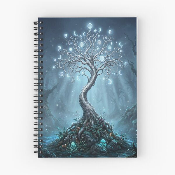 Item preview, Moonlight Spiral Tree designed and sold by Herzbaumatelier.