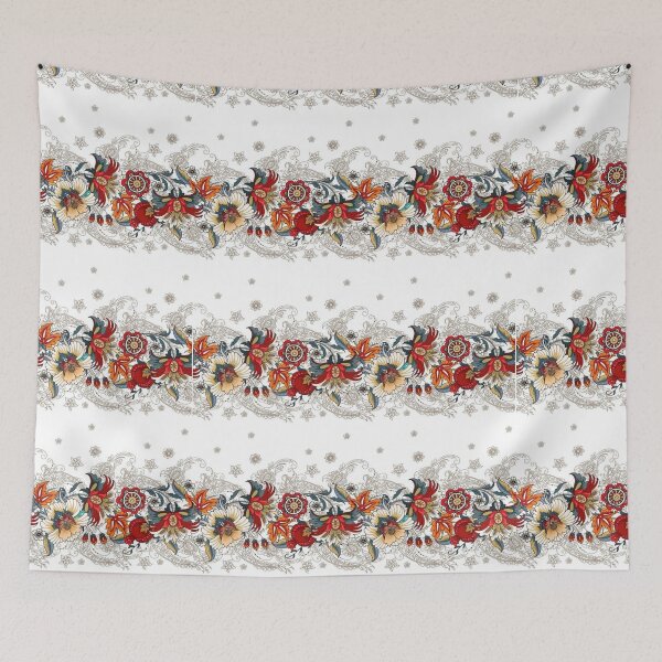 Item preview, Ornamental Floral Pattern Border Design designed and sold by Khatumeye.