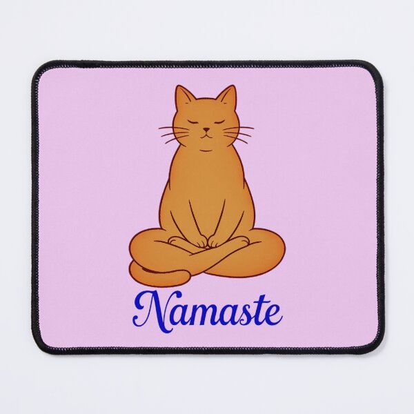 Item preview, Cool Cat Namaste Design 6 designed and sold by DigitalandPhoto.