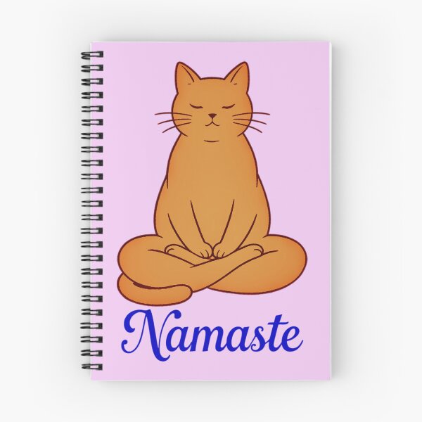 Item preview, Cool Cat Namaste Design 6 designed and sold by DigitalandPhoto.