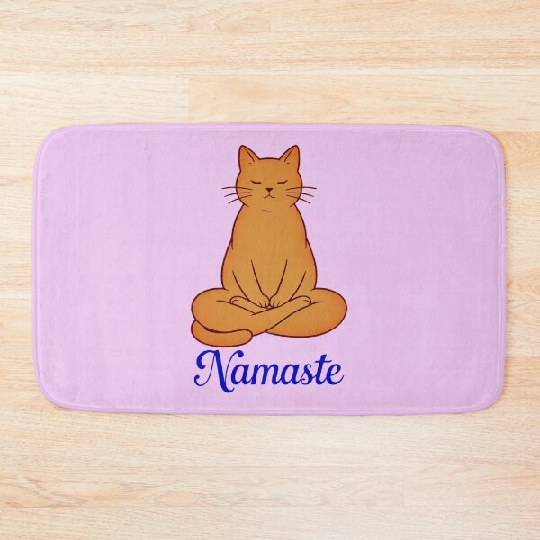 Item preview, Cool Cat Namaste Design 6 designed and sold by DigitalandPhoto.