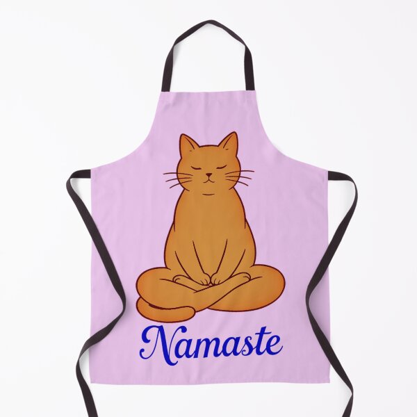 Item preview, Cool Cat Namaste Design 6 designed and sold by DigitalandPhoto.