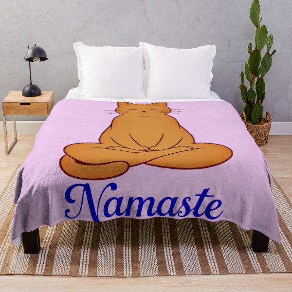 Item preview, Cool Cat Namaste Design 6 designed and sold by DigitalandPhoto.