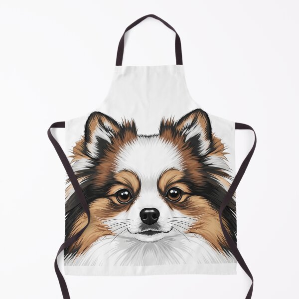 Item preview, Tricolor Pomeranian – Cute and Detailed Dog Illustration designed and sold by saphira-art.