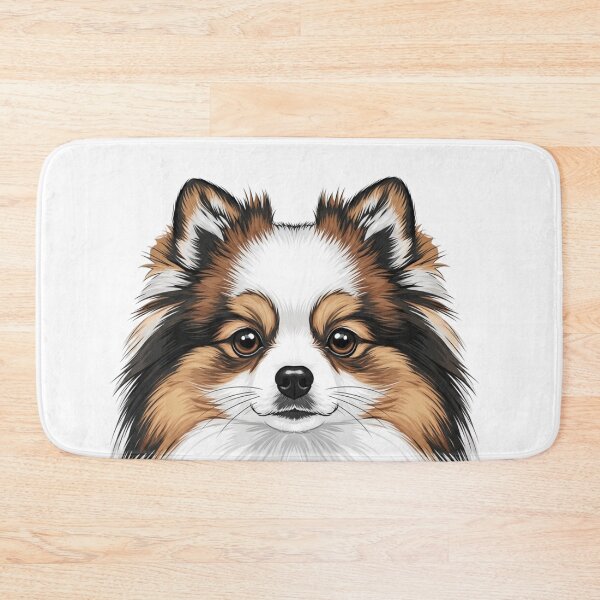 Item preview, Tricolor Pomeranian – Cute and Detailed Dog Illustration designed and sold by saphira-art.
