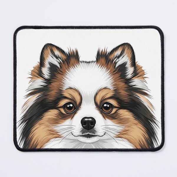 Item preview, Tricolor Pomeranian – Cute and Detailed Dog Illustration designed and sold by saphira-art.
