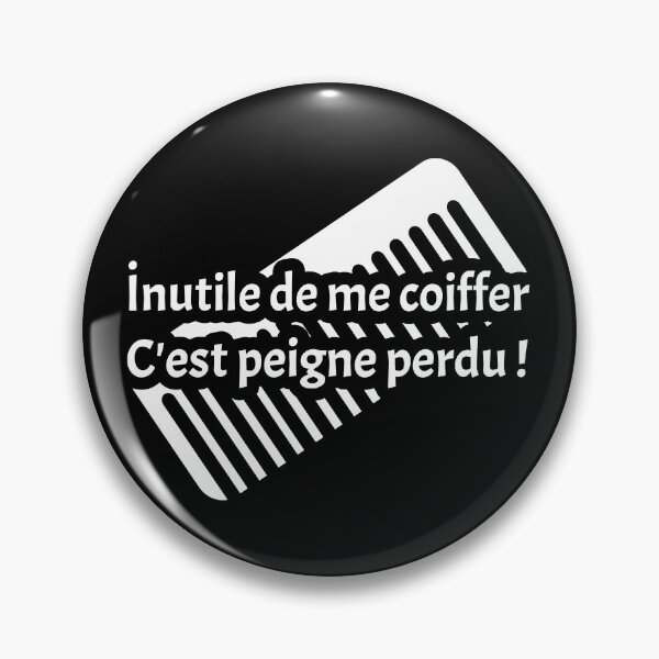 Item preview, NO POINT IN COMBING MY HAIR, IT'S A LOST COMB! designed and sold by francoisville.