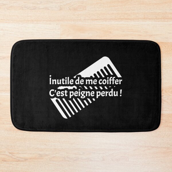 Item preview, NO POINT IN COMBING MY HAIR, IT'S A LOST COMB! designed and sold by francoisville.