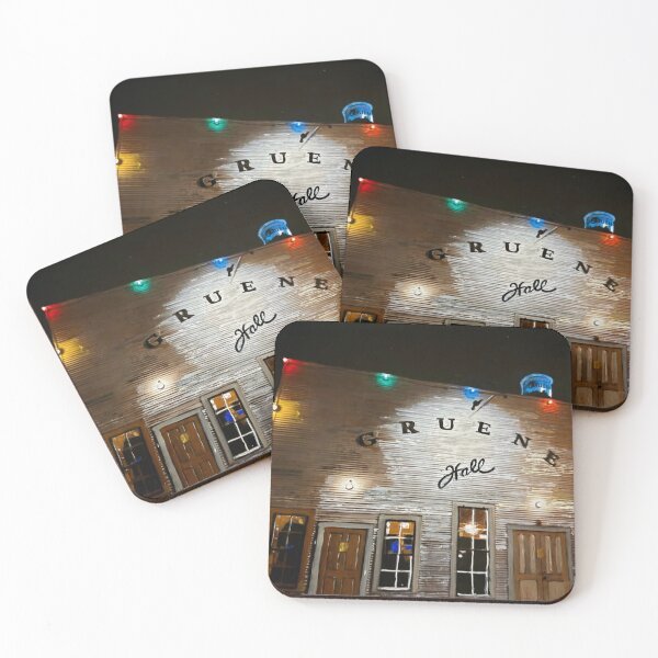 Item preview, Historic Gruene Hall at Night designed and sold by Artist Gary Springer.