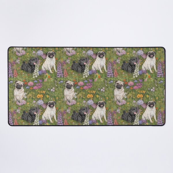 Item preview, Pug Dog Floral Pattern Throw Blanket Phone Case designed and sold by candiscamera.