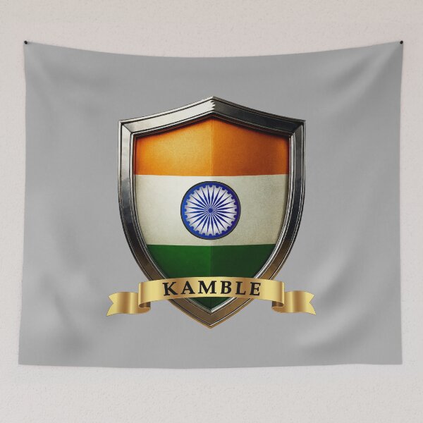Item preview, Kamble India National Pride Shield designed and sold by Highlandkings.