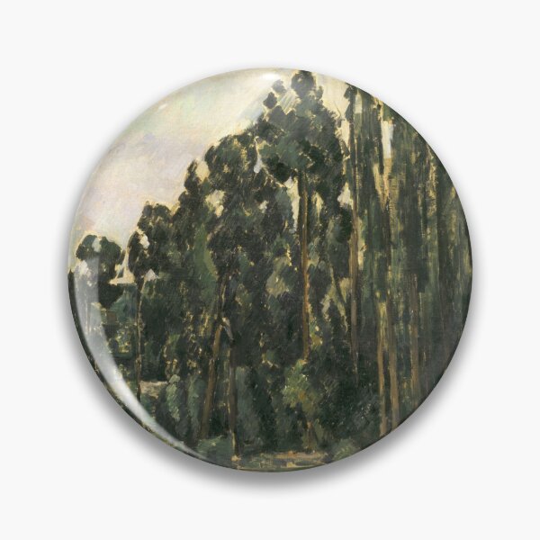 Item preview, Poplars by Paul Cézanne: Post Impressionist Landscape Wall Art Poster designed and sold by artofuniverse.