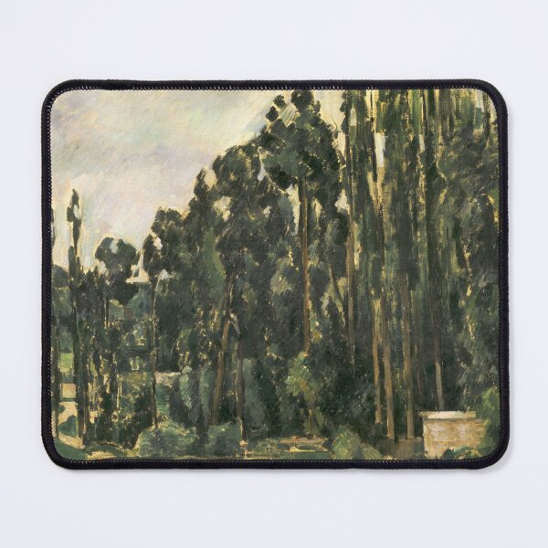 Item preview, Poplars by Paul Cézanne: Post Impressionist Landscape Wall Art Poster designed and sold by artofuniverse.