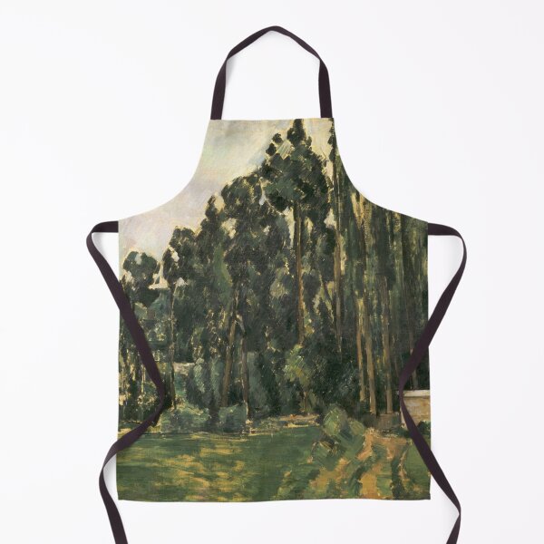 Item preview, Poplars by Paul Cézanne: Post Impressionist Landscape Wall Art Poster designed and sold by artofuniverse.