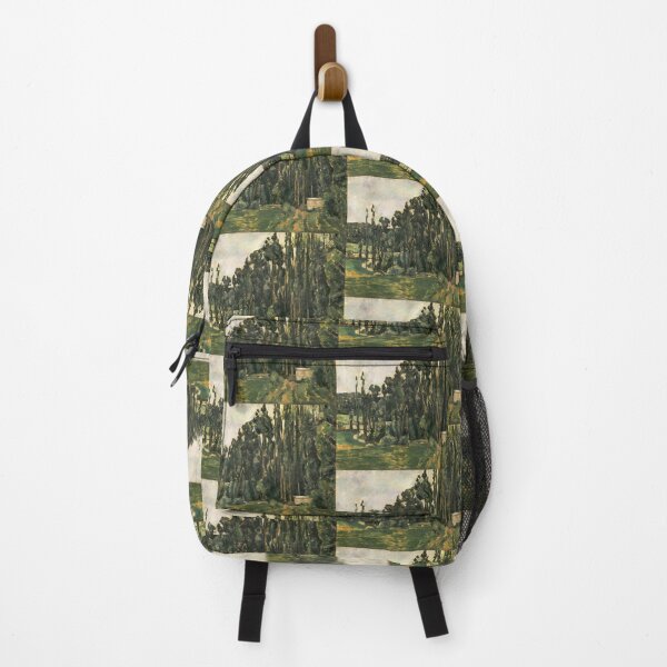 Item preview, Poplars by Paul Cézanne: Post Impressionist Landscape Wall Art Poster designed and sold by artofuniverse.
